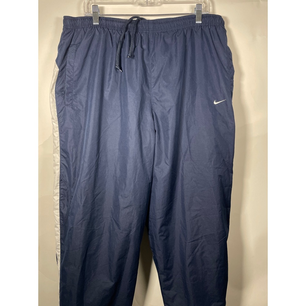 Nike Mens XXL Navy Blue‎ Track Pants Athletic Warm Up Joggers Running